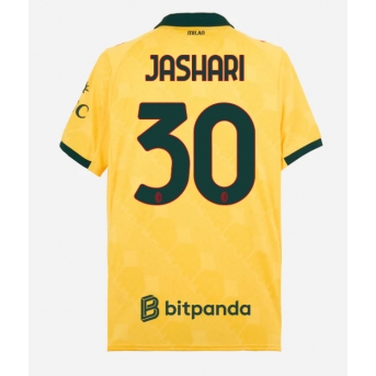 Billige Fotballdrakt AC Milan Ardon Jashari #30 Replika Tredjedrakt 2025-26 Kortermet